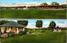 Postcard Ingersoll Memorial Park Sinnissippi Golf Course Rockford Illinois  Z344 picture