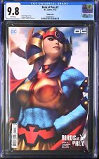 Birds of Prey #1 CGC 9.8 Artgerm Variant 1st App of Maps as Meridian DC 2023 picture