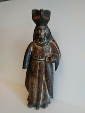 Authentic Hand Carved 19th Century Spanish Colonial Santo of the Virgin Mary picture