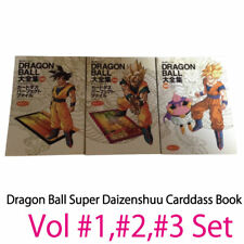 Dragon Ball Super Daizenshuu Carddass Book Vol #1 #2 #3  set 1996 Rare picture