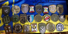 war in ukraine 2022. A large set of patches defenders of Ukraine.Marine picture