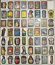 Wacky Packages 1991 Series 55/55 Complete Sticker Card Set EX/MN Topps picture