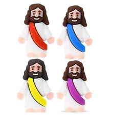 24 Pcs Mini Jesus Figurines Bulk Easter Jesus Toys Christ Savior Jesus Decor picture