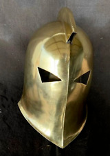 Dr.Fate helmet Antique Historical Halloween helmet & Golden Finish+ Free Linear picture