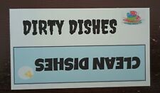 Clean/Dirty Flip Dishwasher Magnet picture