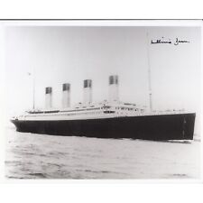 Survivor of the Titanic Millvina Dean Signed 8x10 Photo COA Autografica 2001 picture