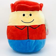 Squishmallows Peanuts Charlie Brown 10” Christmas Holiday Pillow Plush 2022 picture