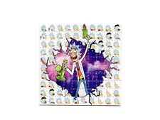 Rick Dab Blaster Blotter Art Sheet 100 Tab Psychedelic Trippy Hippie Collectable picture