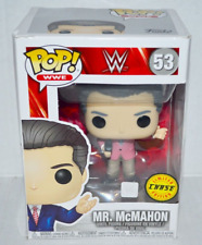 Funko POP WWE WWF Mr. McMahon #53 Vinyl Wrestling Figure Retired Vaulted CHASE picture