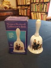 6.25-Inch Norman Rockwell Porcelain Collector's Bell picture