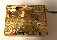 Fridolin~Gustav Klimt~Hand Crank Music Box “Fur Elise”. Pre Owned~ RARE-Works picture