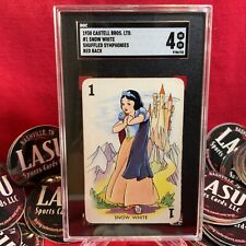1938 Disney Castell Shuffled Symphonies #1 Snow White, Red Back, SGC 4 picture