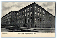 c1905 Clark's Thread Works Newark New Jersey NJ Antique Unposted Postcard picture