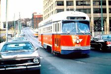 Trolley 1978 35MM Slide Philadelphia Septa # 2111 at 36 & Market St. picture