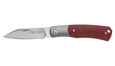 Viper Hug Folding Knife Red G10 Handle M390 Wharncliffe Plain Edge Satin V5992GR picture