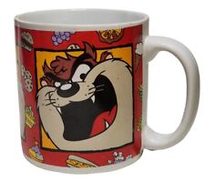 Vtg Looney Tunes Tazmanian Devil Coffee Cup Mug 1993 Warner Bros Sakura picture