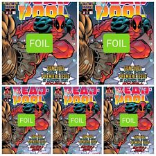 5 Pack Deadpool #1 Facsimile FOIL Cover PRESALE 7/10 Marvel 2024 picture