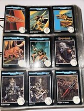 1991 TSR AD&D Advanced Dungeons & Dragons HUGE Trading Card Lot 693 In Binder picture