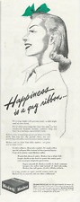 1943 WWII MODESS feminine napkins PRINT AD ladies hygiene women picture