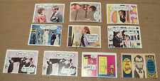 LOT of 11 1968 Laugh In Trading Cards 1,8,11,13,25,32,33,33,39,76  Nice Cards picture