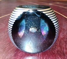 Steven Correia Art Glass Paperweight Signed 1983 Limited Edition 40/100 picture