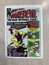 DAREDEVIL #1  MARVEL SUPERHEROES FIRST ISSUE COVERS NM 1984 BEAUTIFUL KIRBY picture