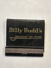 Holiday Inn Billy Budd's Vtg Advertising Matchbook Matches picture