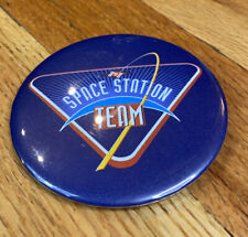 Space Station Team Button | Space Travel Astronauts  Space Station Pin Button picture