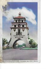 Vtg Used Postcard The Famous Agua Caliente Tower, Tijuana, Baja Calfornia Mexico picture