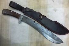 Custom Handmade Knife King's Damascus Machete Sword picture