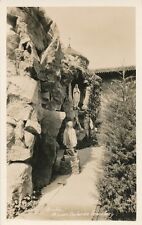 SAN FRANCISCO CA – Mission Dolores Cemetery Grotto Real Photo Postcard rppc picture