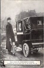 1910s London UK Orphanage Postcard Tall Man 