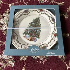 NEW Vintage LENOX 1997 Trees Around The World ITALY Decorative Plate  NEW In Box picture