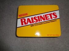 Vintage NESTLE RAISINETS 14 oz Tin picture