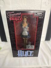 Femme Fatales Alice Statue 2011 Diamond Select Toys Factory Sealed SDCC LE 100 picture