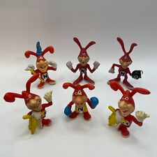 1987-89 Domino's Avoid the Noid Vintage Figures (Lot of 6) Cartoon Pizza Vintage picture