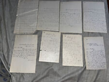 8 Antique 1906 Letters to Brother Local Keene NH New Hampshire Official Attorney picture