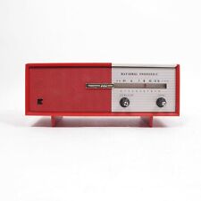 Vintage National Panasonic 6-Transistor Model R-8 AM Desktop Radio | Red, Tested picture