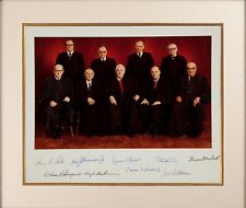 COPY Supreme Court Group-Chief Warren E. Burger 1969-1986 picture