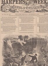 SEP 12,1863  HARPERS WEEKLY REISSUE- COVER-LT BEEVEE picture