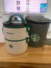 Starbucks 2023 Stainless Steel Bento Box Double-layer Insulated Lunch Box picture