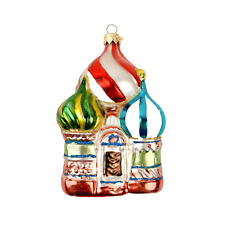 Kurt Adler Polonaise St Kenosha St Basis Glass Christmas Ornament picture