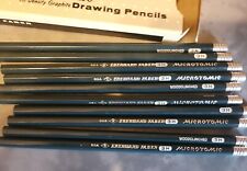 Vintage Eberhard Faber Microtomic 600 3H Drawing Pencils - Set of 10 with Box picture