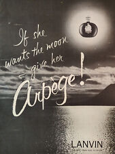 1955 Esquire Advertisement LANVIN If She Wants the Moon Give Her ARPEGE picture
