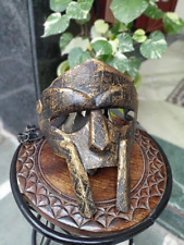 Medieval Hand-Forged Armor Tribute to MF Doom for Cosplay Movie Role Play Costum picture