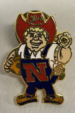 Nebraska Cornhuskers Lions Club Lapel Pin Vintage Football Herbie Husker 1989 picture