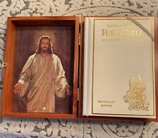 Memorial Edition Holy Bible Concordance - Protestant Edition- In Cedar Box picture