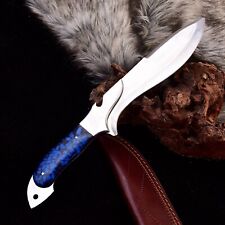 Forged Knife, Fixed Blade Knife, Handmade, Steel Knife, Hunting Gear, Best Gift picture