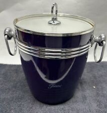 Fiesta Purple Vintage Retro 5qt Insulated Ice Bucket with Lid picture