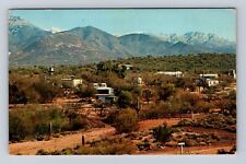 Cave Creek AZ-Arizona, Nestled In The Mountains, Antique Vintage c1956 Postcard picture